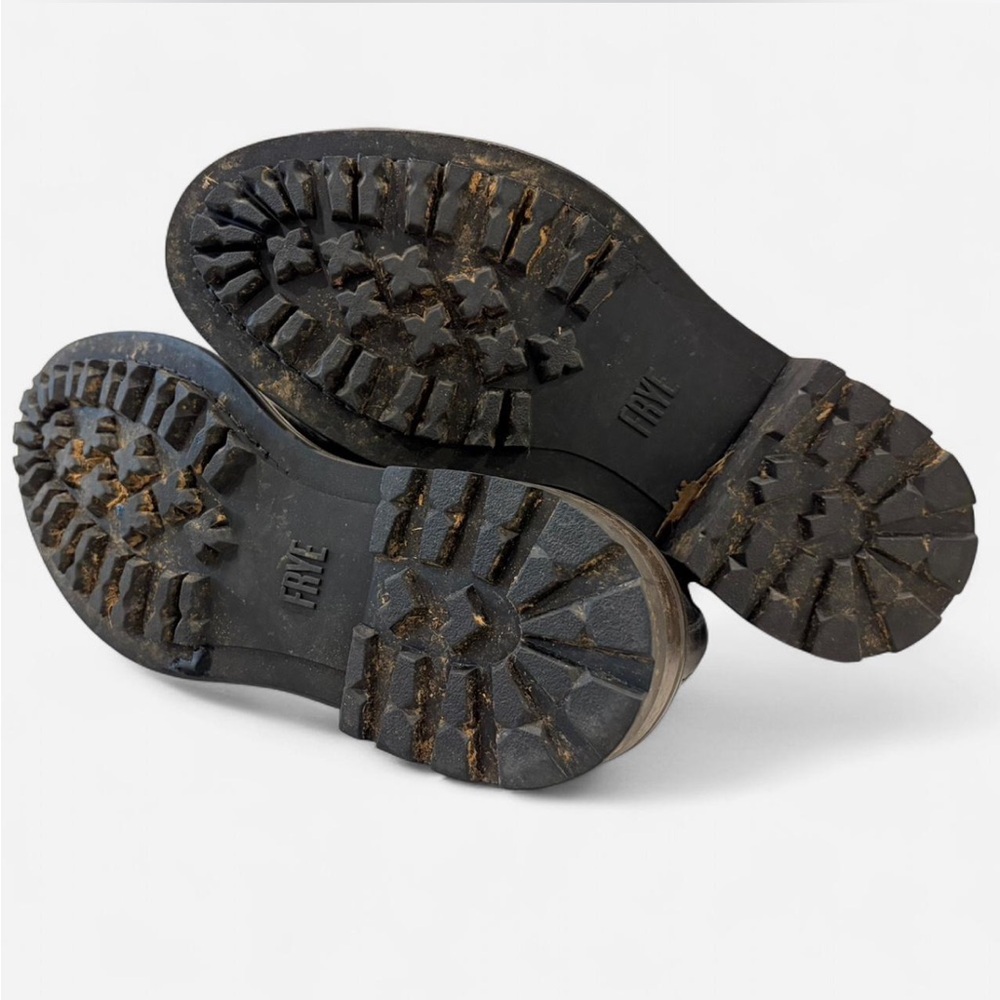 Black Frye Leather Men's Boots - Picture 6 of 7